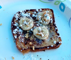banana walnut french toast